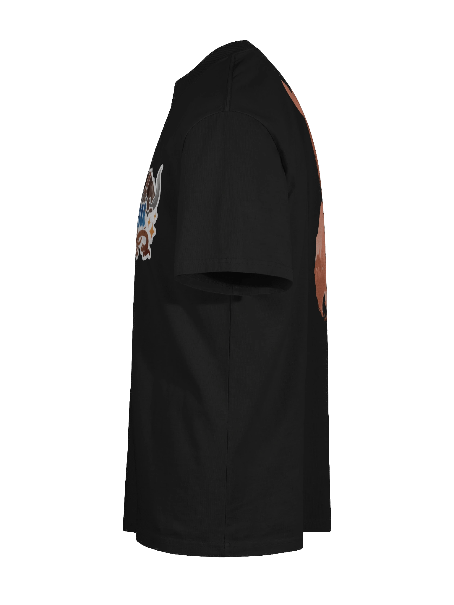 Nunu Logo & Minimalist Splash Art [Loose-Fit] T-Shirt product image (10)