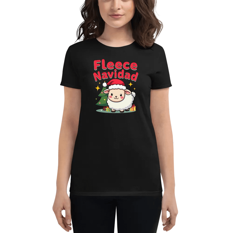 Fleece Navidad Festive Tee product image (1)