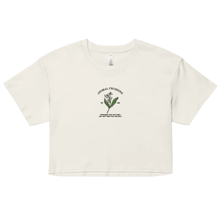 ANIMAL CROSSING FLOWER | CROP TOP | EMBROIDERED product image (37)