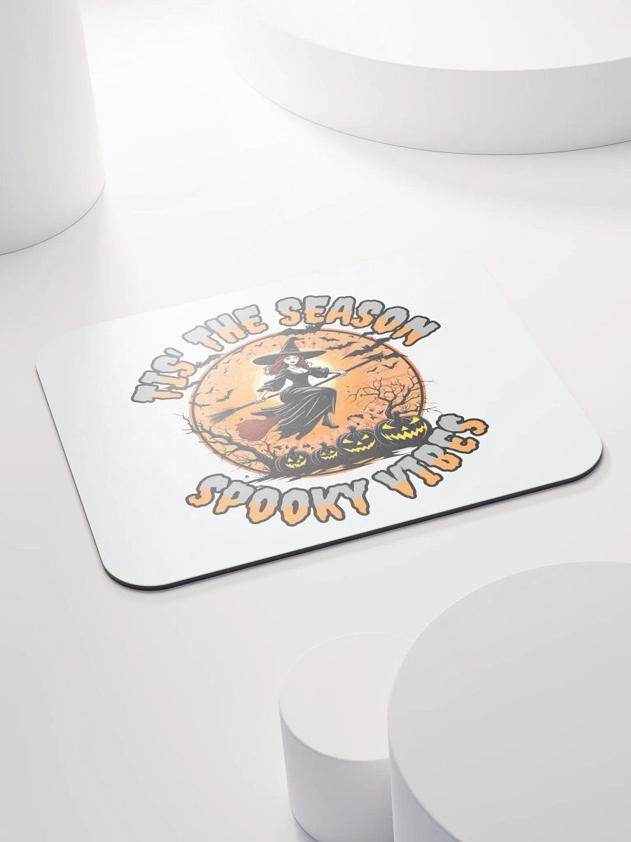 Tis The Season Spooky Vibes Witchy Halloween Mouse Pad product image (4)
