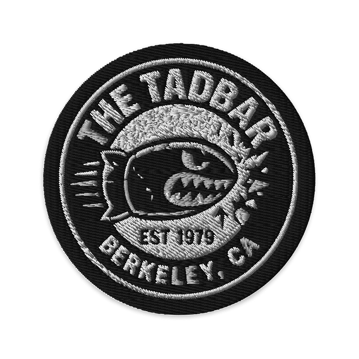 Tadbar Bullet-Shark 3" Embroidered Patch product image (1)