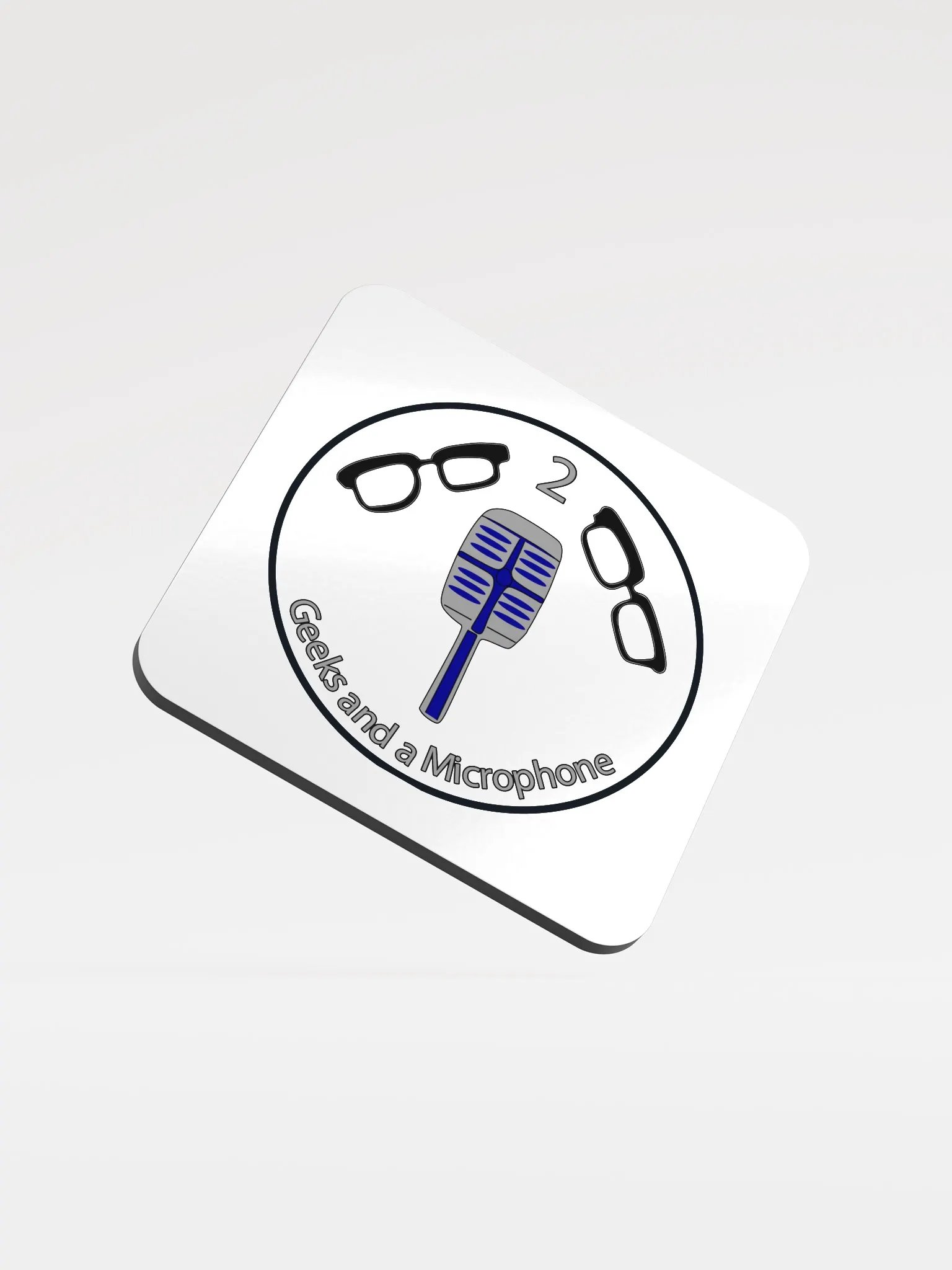 2 Geeks Logo Coaster product image (1)