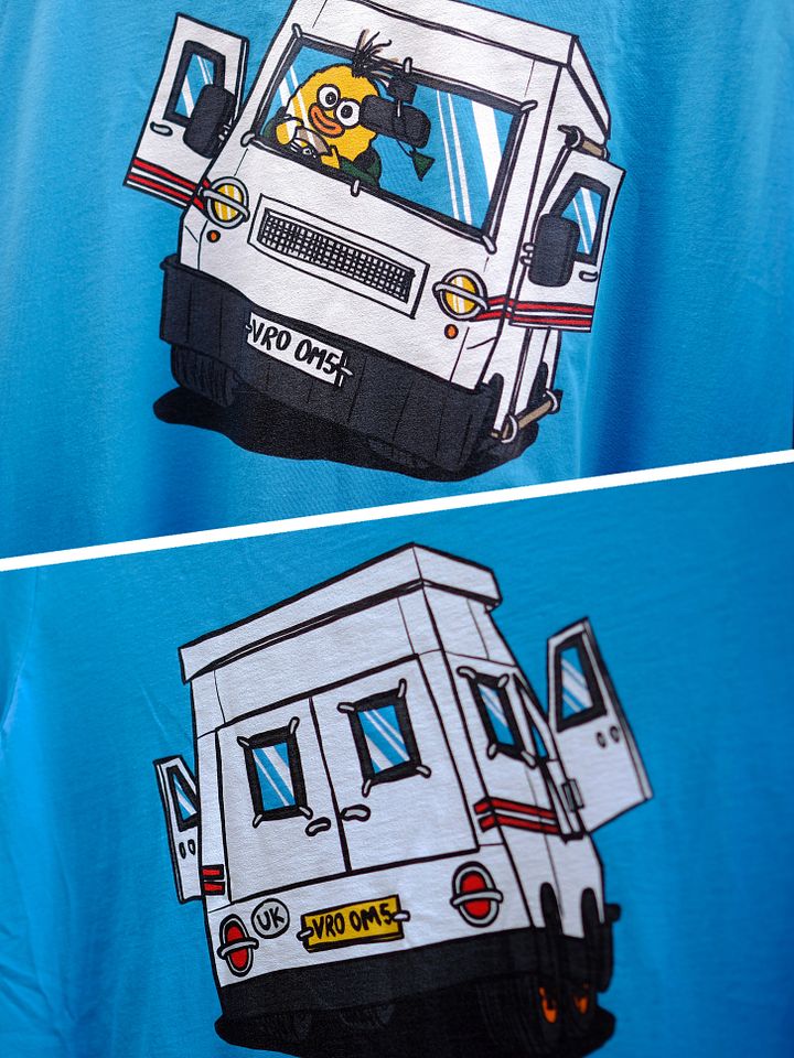 Wheelie Yellow driving T! (front and back print) product image (1)