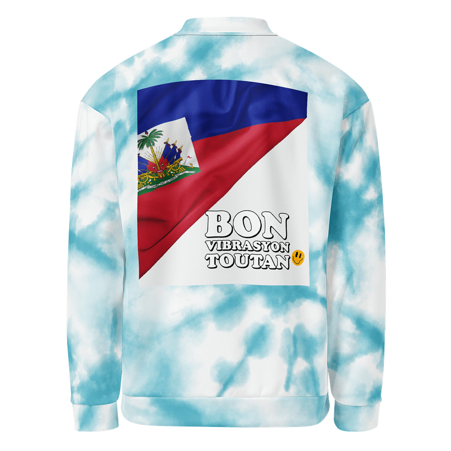 Edikasyon se Richès All-Over Print Bomber Jacket – Make Noise Without Saying a Word product image (2)
