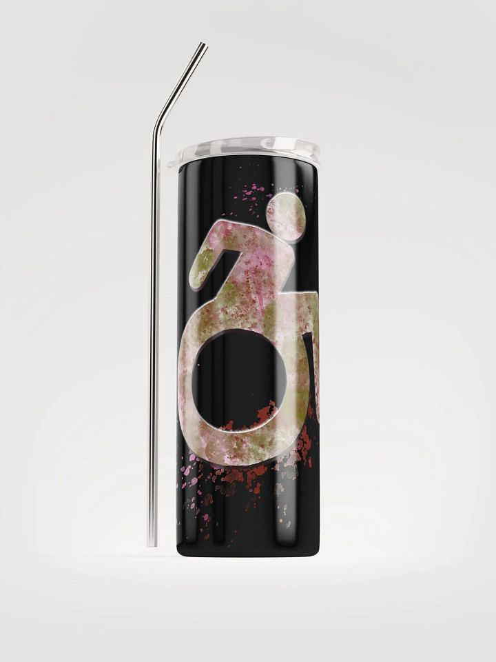 Wheelie, Pink Splash SS Tumbler product image (1)