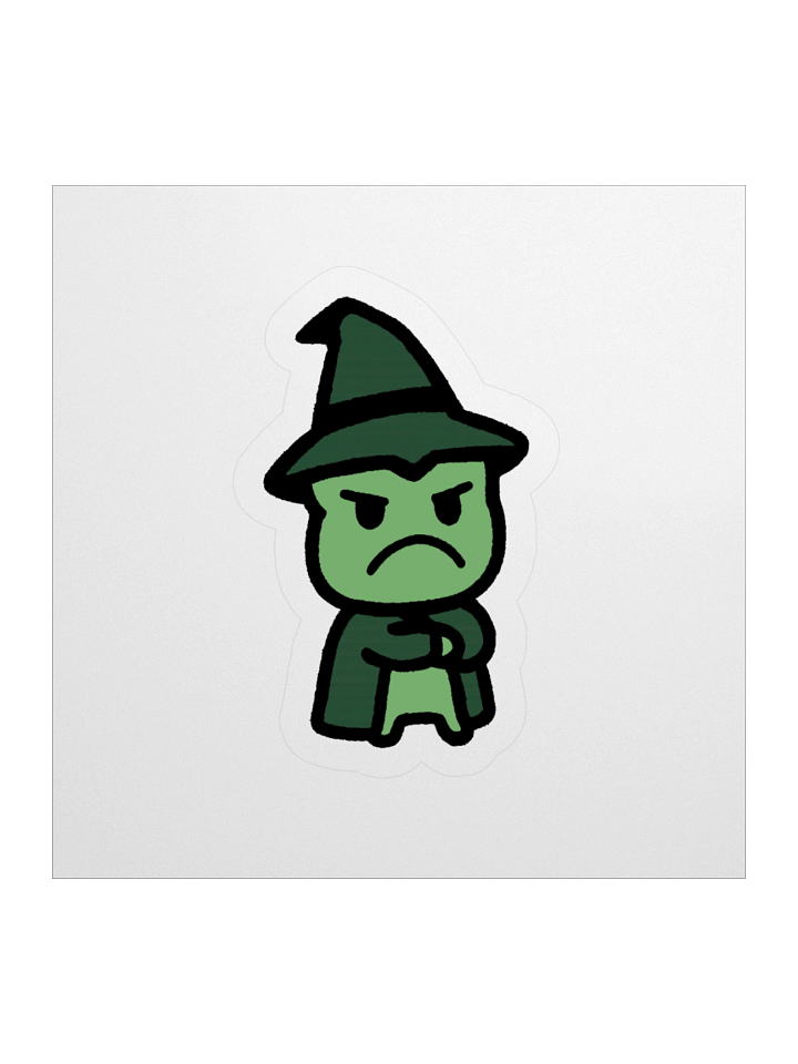 Witchy Mad Phrog Kiss Cut Stickers product image (3)