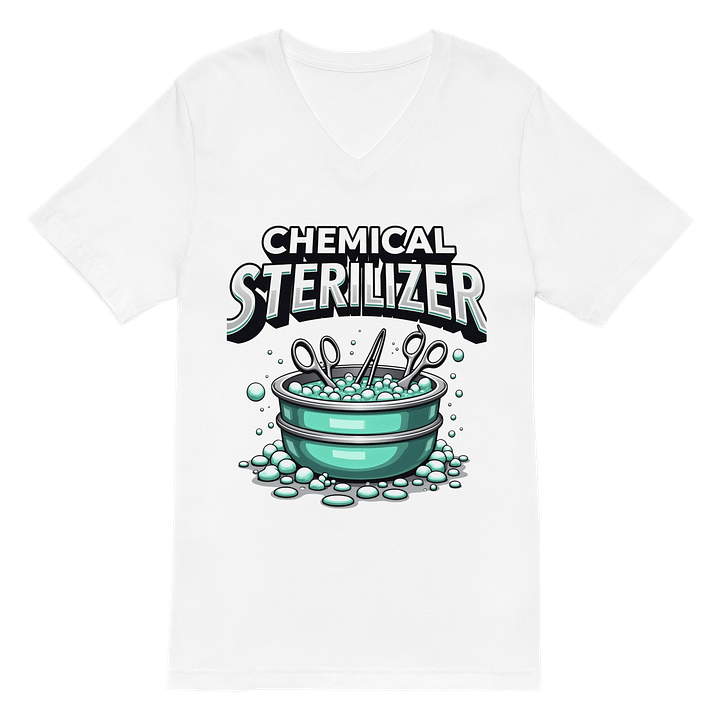 Bubble Sterilizer V-Neck Tee product image (2)