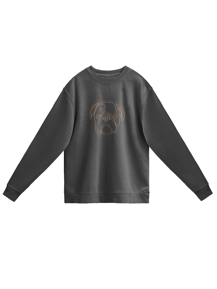 Bulldog Line Art Unisex Sweatshirt product image (1)