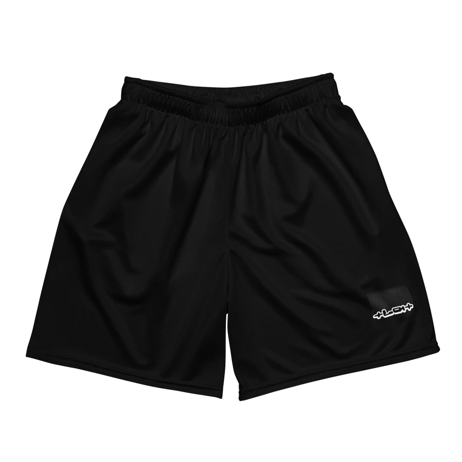 ECLIPSE - BLACK Unisex Recycled Mesh Shorts product image (5)