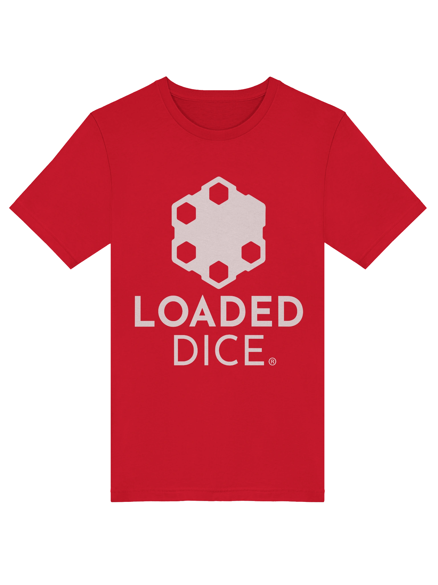 Loaded Dice Graphic T-Shirt Red product image (5)