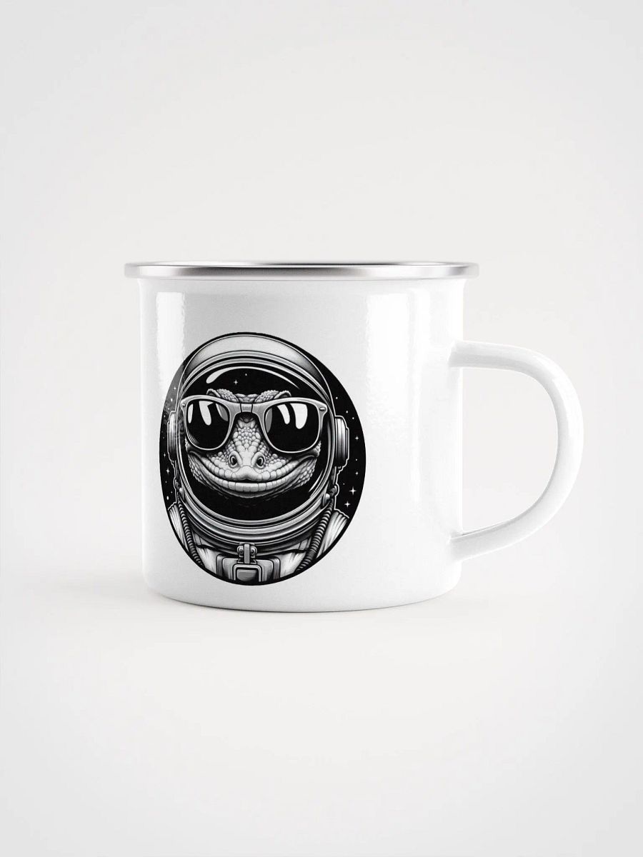Space Gecko Enamel Mug product image (1)
