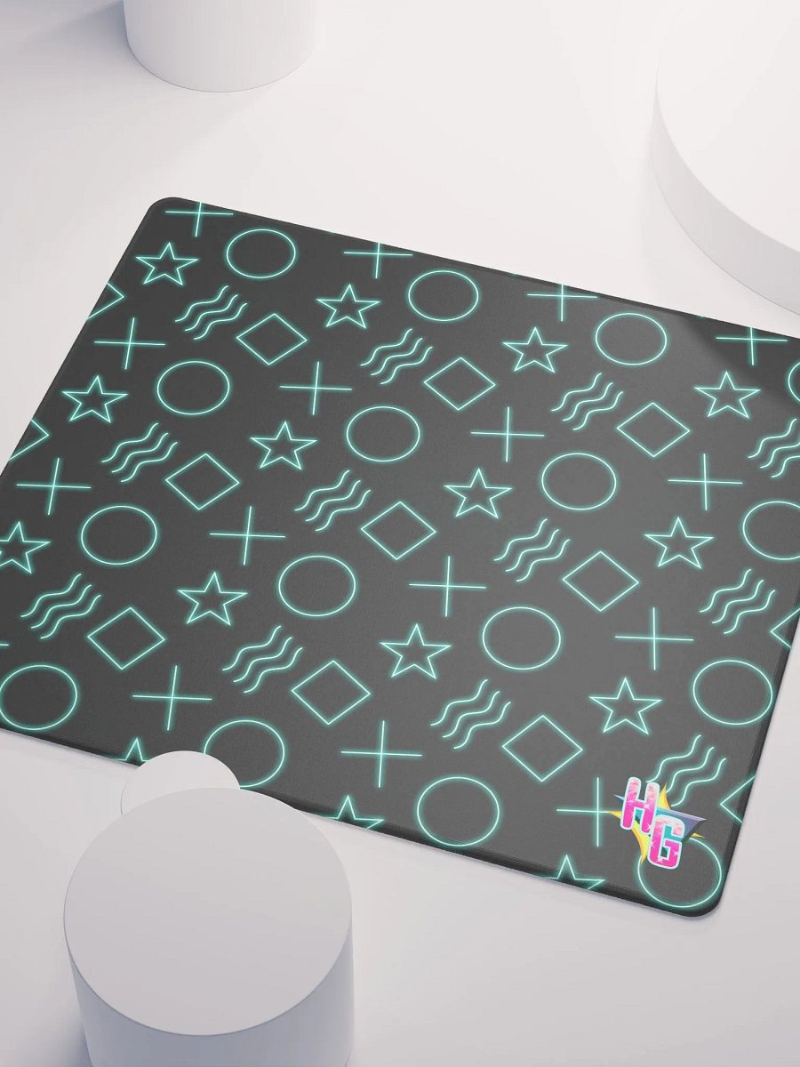 ESP Card Pattern Hunter's Guild Emblem Mouse Pad—Minty Edition product image (3)