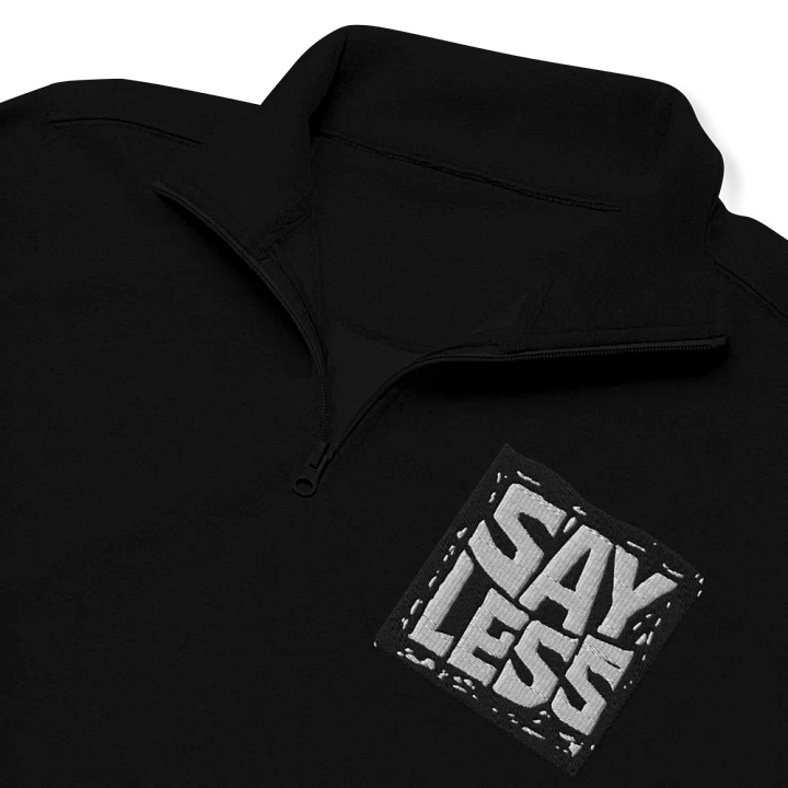 SAY LESS embroidered pull-over product image (2)