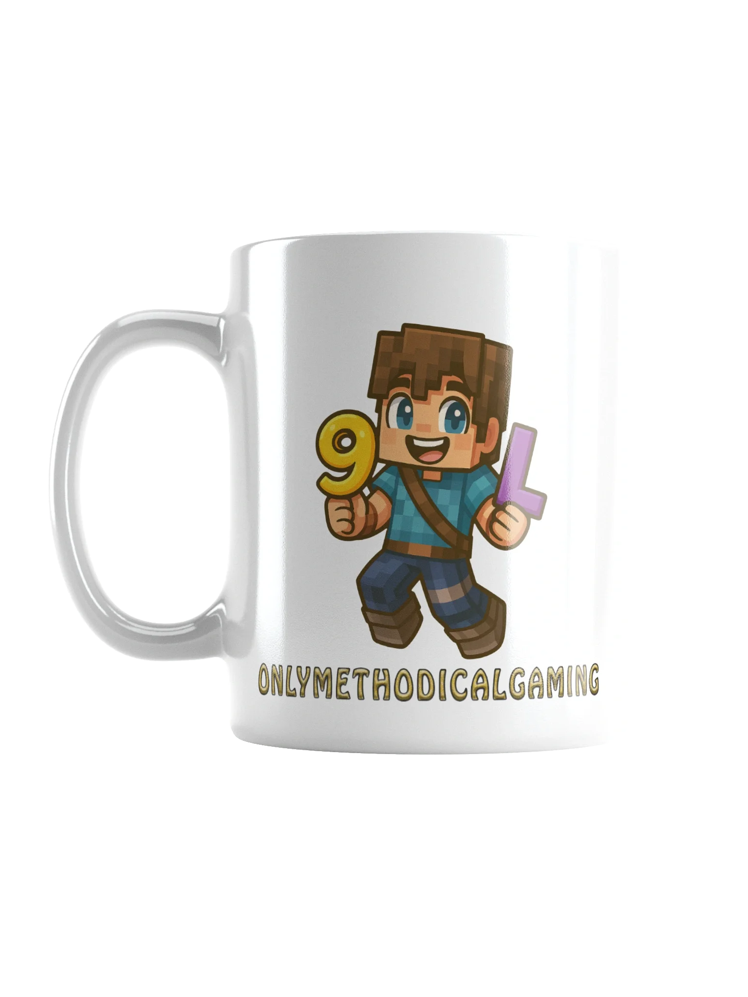 9LS4 OnlyMethodicalGaming White Glossy Mug product image (2)