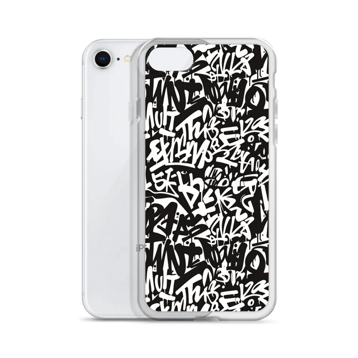 Urban Graffiti Clear iPhone® Case. product image (2)