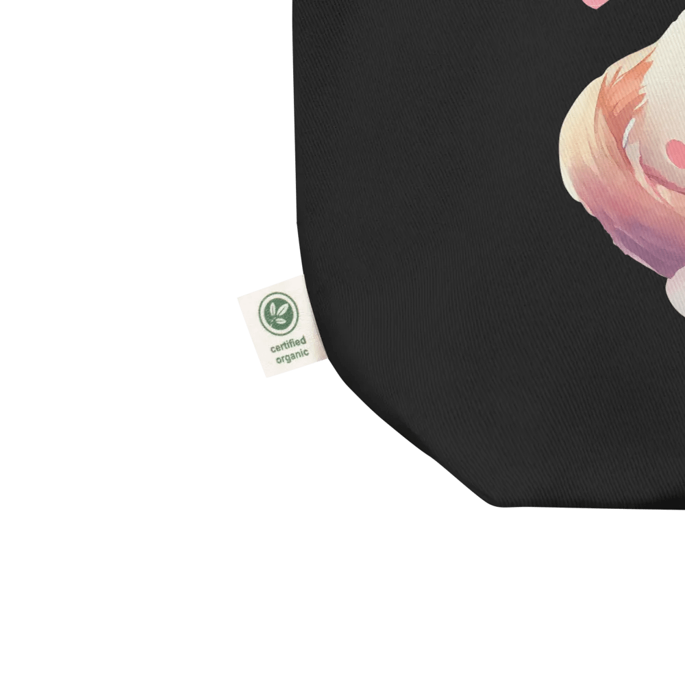 Whimsical Kitten Angels Organic Tote Bag product image (4)