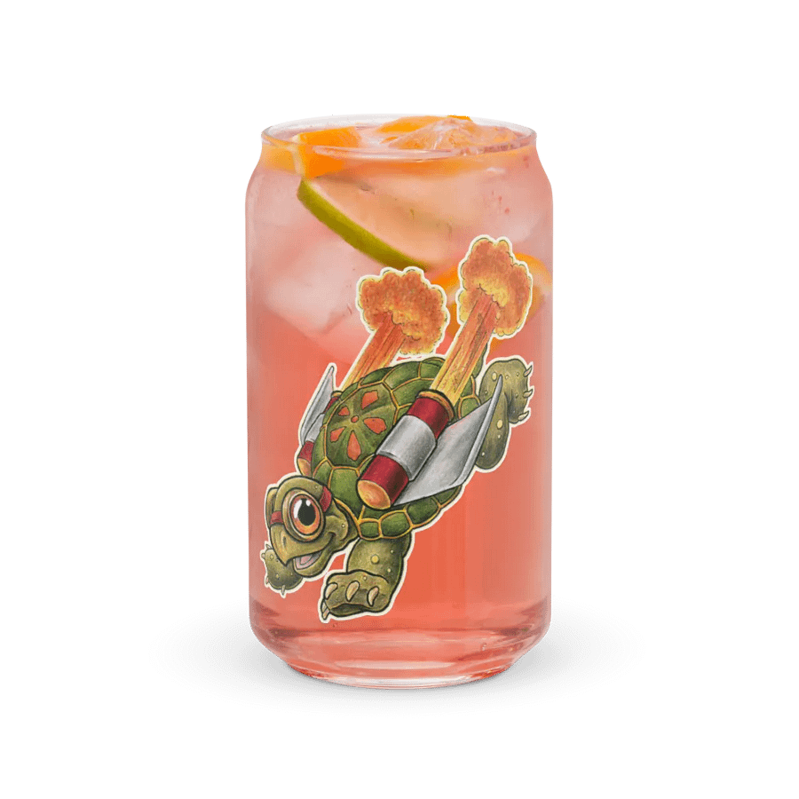 Jetpack Tortoise Can-Shaped Glass product image (6)