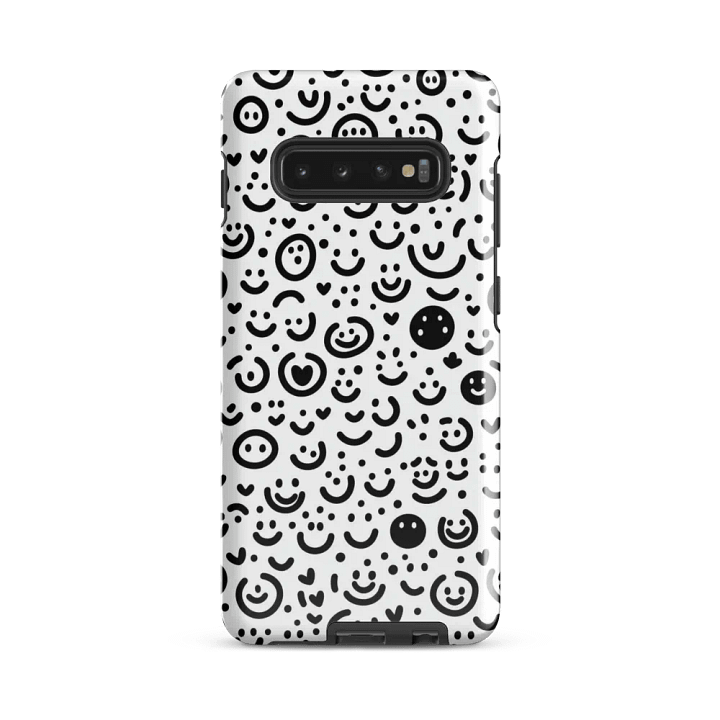 Whimsical Smiley Faces Tough Case product image (47)