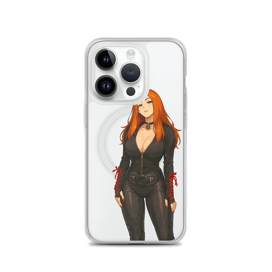 Black Widow Clear Case for iPhone® product image (1)