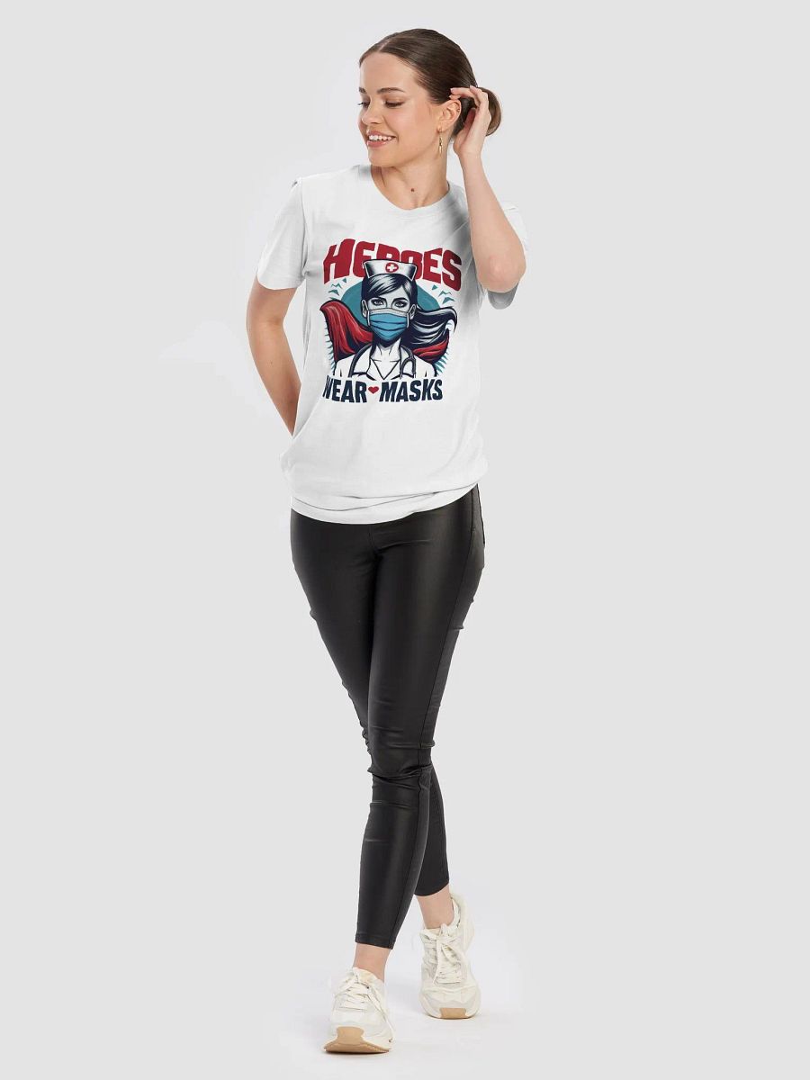 Heroic Nurse Graphic T-Shirt product image (105)