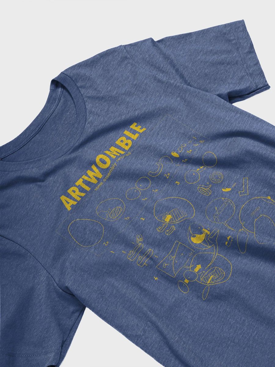Artwomble SAR T-shirt - Yellow Design product image (3)