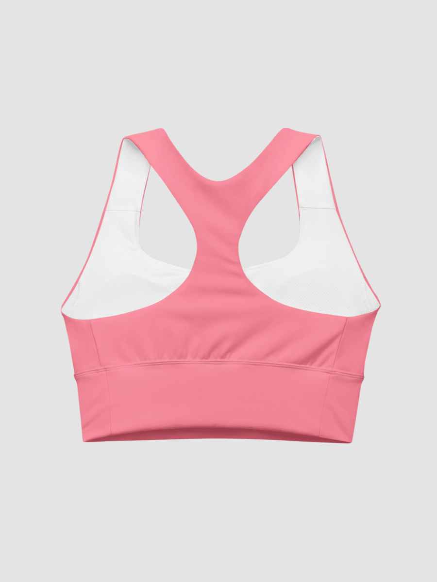 Longline Sports Bra - Flamingo Pink product image (2)