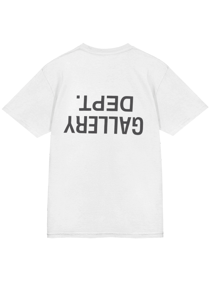 Gallery Dept Shirt FUCKED UP LOGO WHITE product image (1)