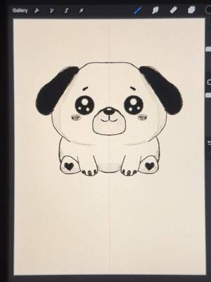 How to Sketch Cute #drawing #cutestickers #howtodraw #coloringpages 