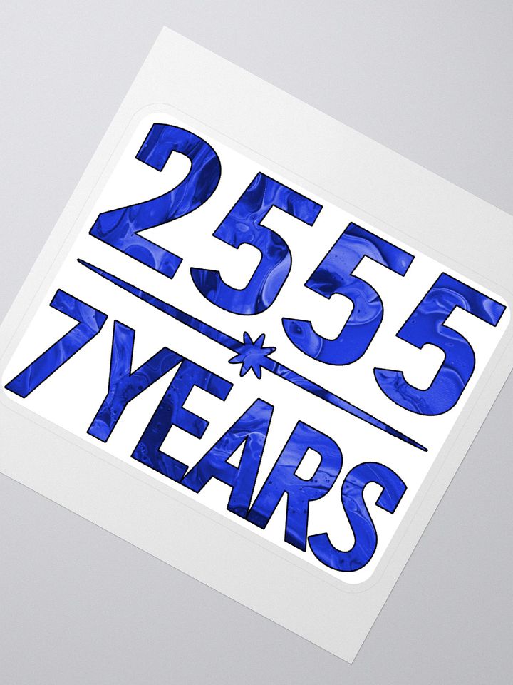 2555 | 7 Years Sticker product image (1)