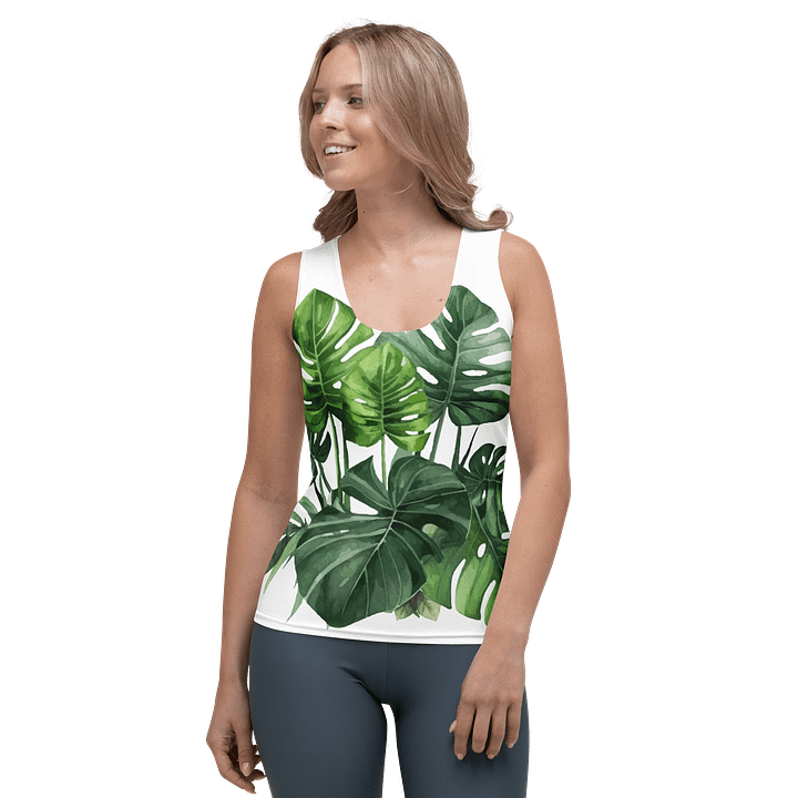 Monstera Leaves Women's Tank Top product image (1)
