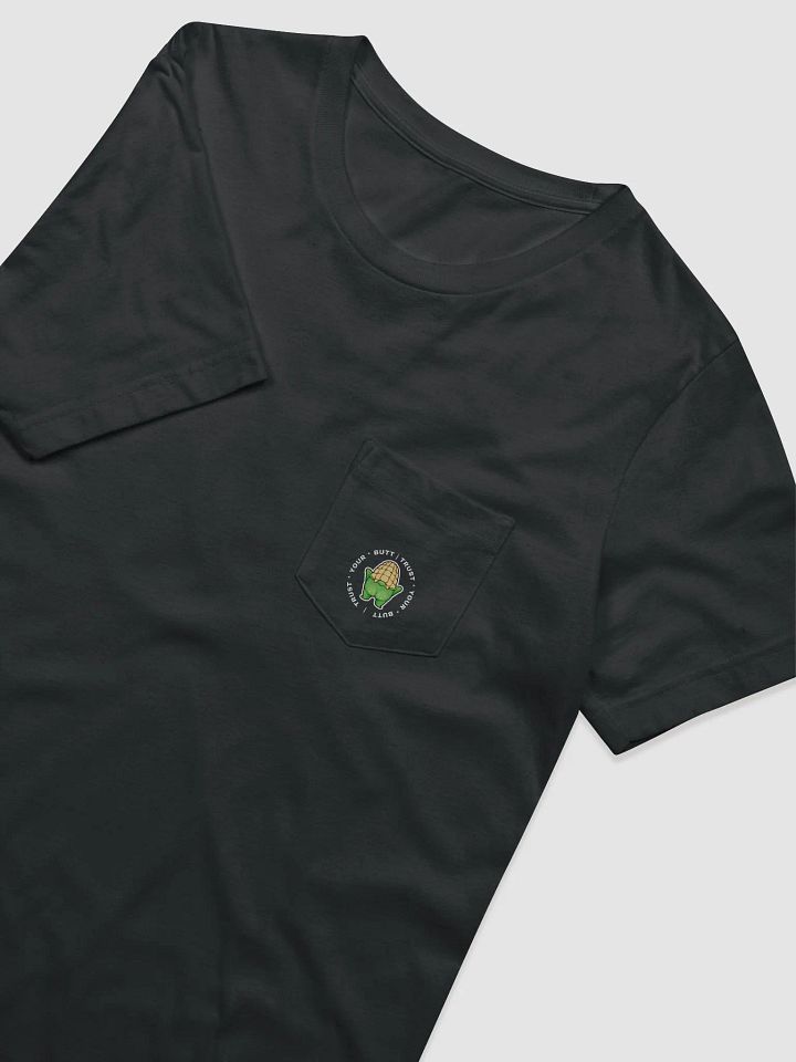 * Trust * Your * Butt * Black Pocket Tee product image (2)
