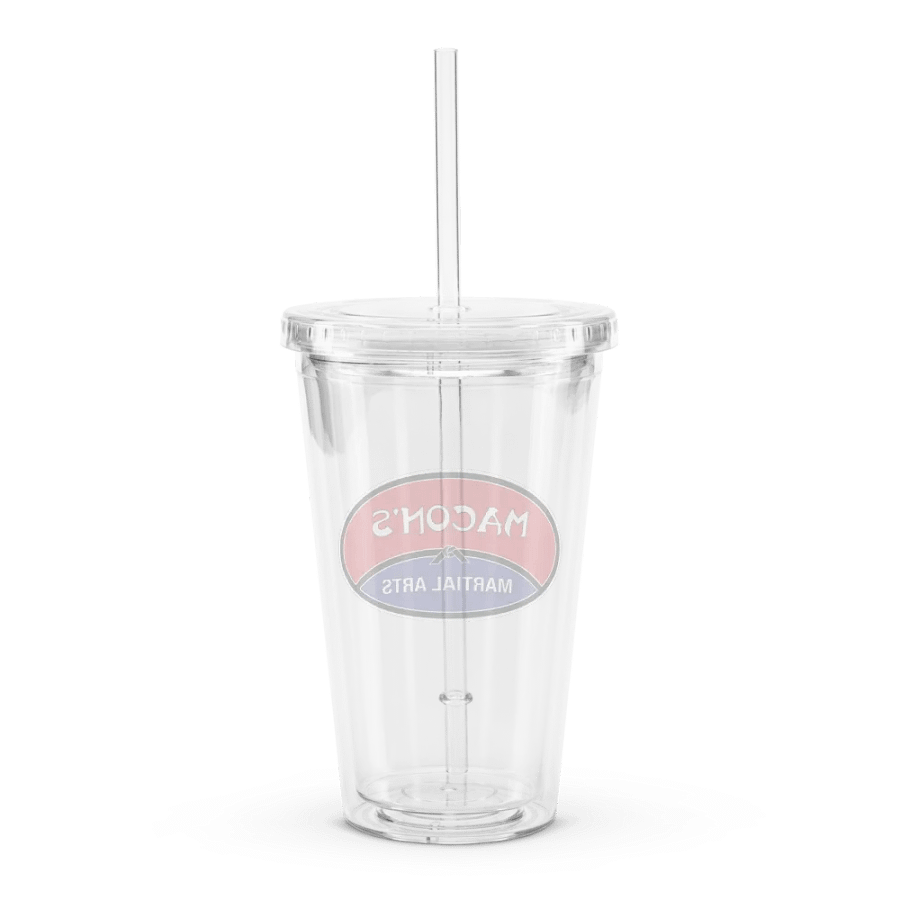 Double Wall Clear Plastic Tumbler (16 oz) product image (2)