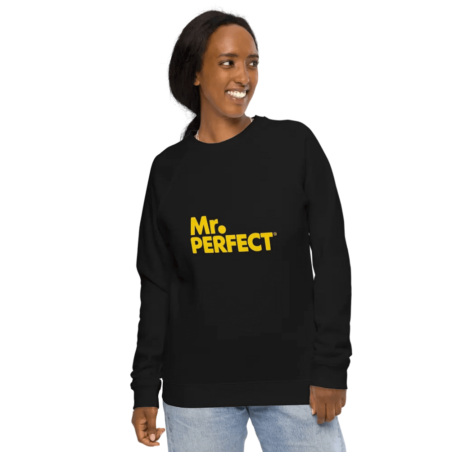 Mr. PERFECT Organic Raglan Sweatshirt product image (11)