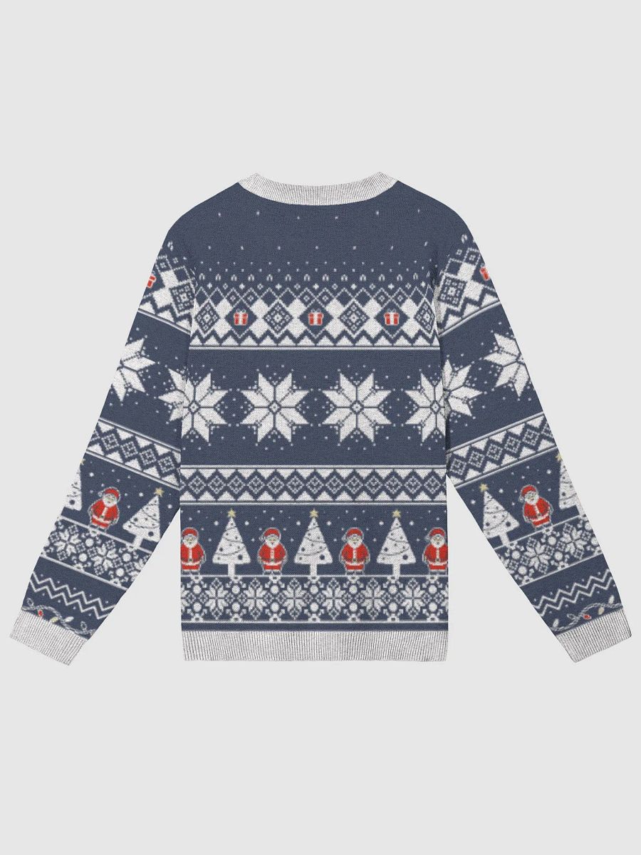 MOODENG'S CHRISTMAS KNITTED CREWNECK SWEATER! product image (2)
