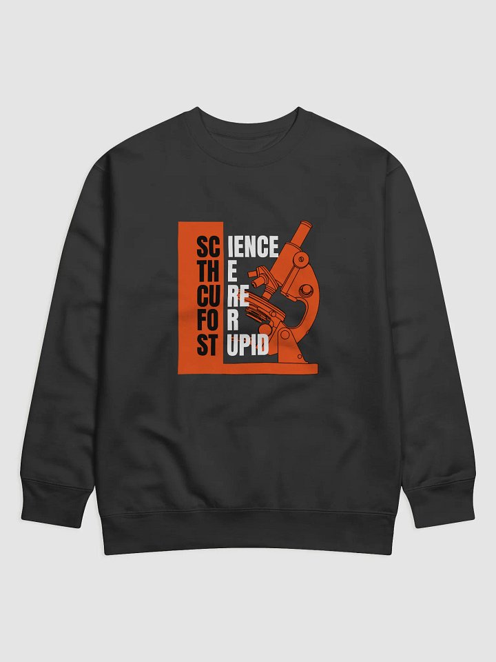 Vintage Microscope Illustration Premium Sweatshirt product image (1)