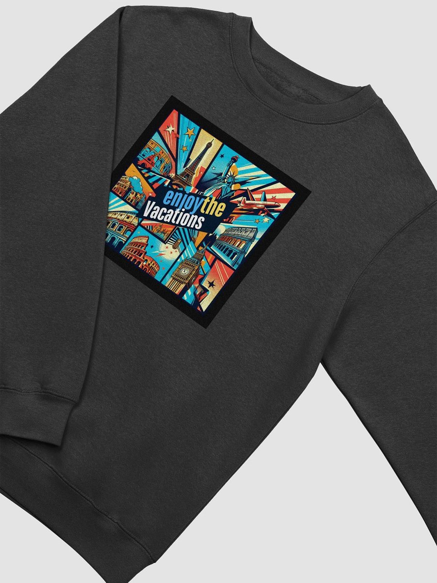 Lane Seven Premium Crewneck Sweatshirt | AI Design enjoy the vacations product image (1)