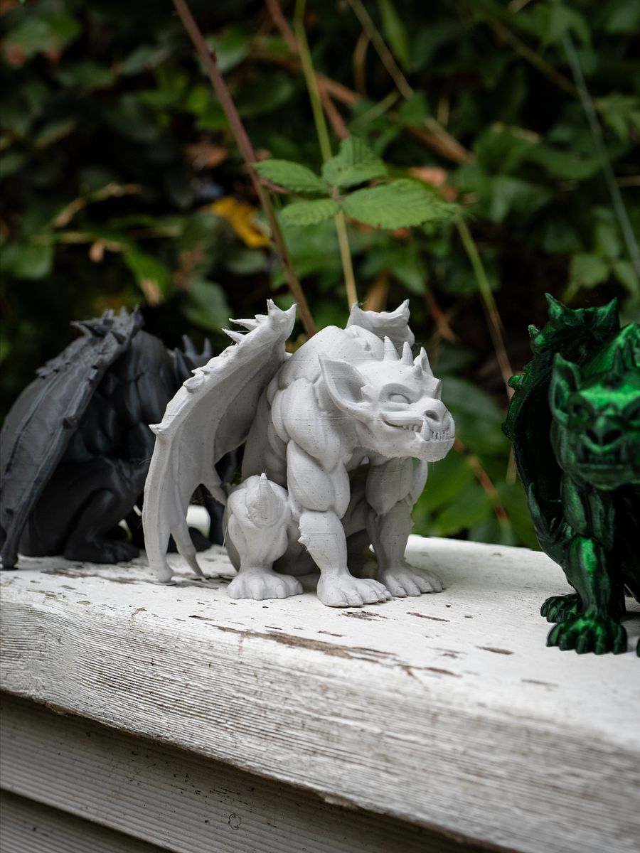 Gregor the Gargoyle - 3D Print Files - Fabled Creatures 01 product image (2)