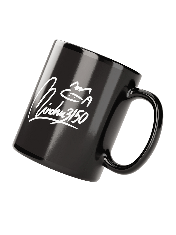 Whimsical Creature Black Glossy Mug product image (4)
