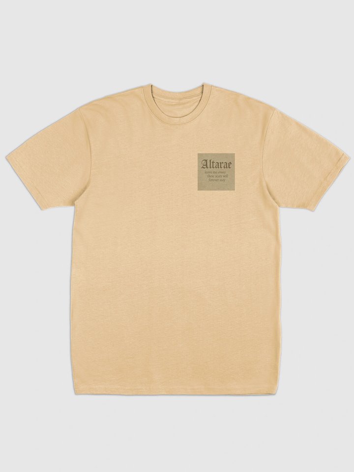 Altarae “Forever Stay” Pocket Tee – Sand Ritual Edition product image (1)