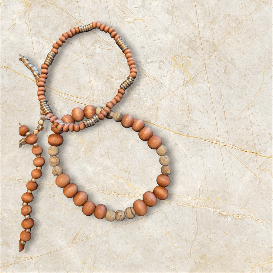Brown 4 Bracelet Stack product image (3)