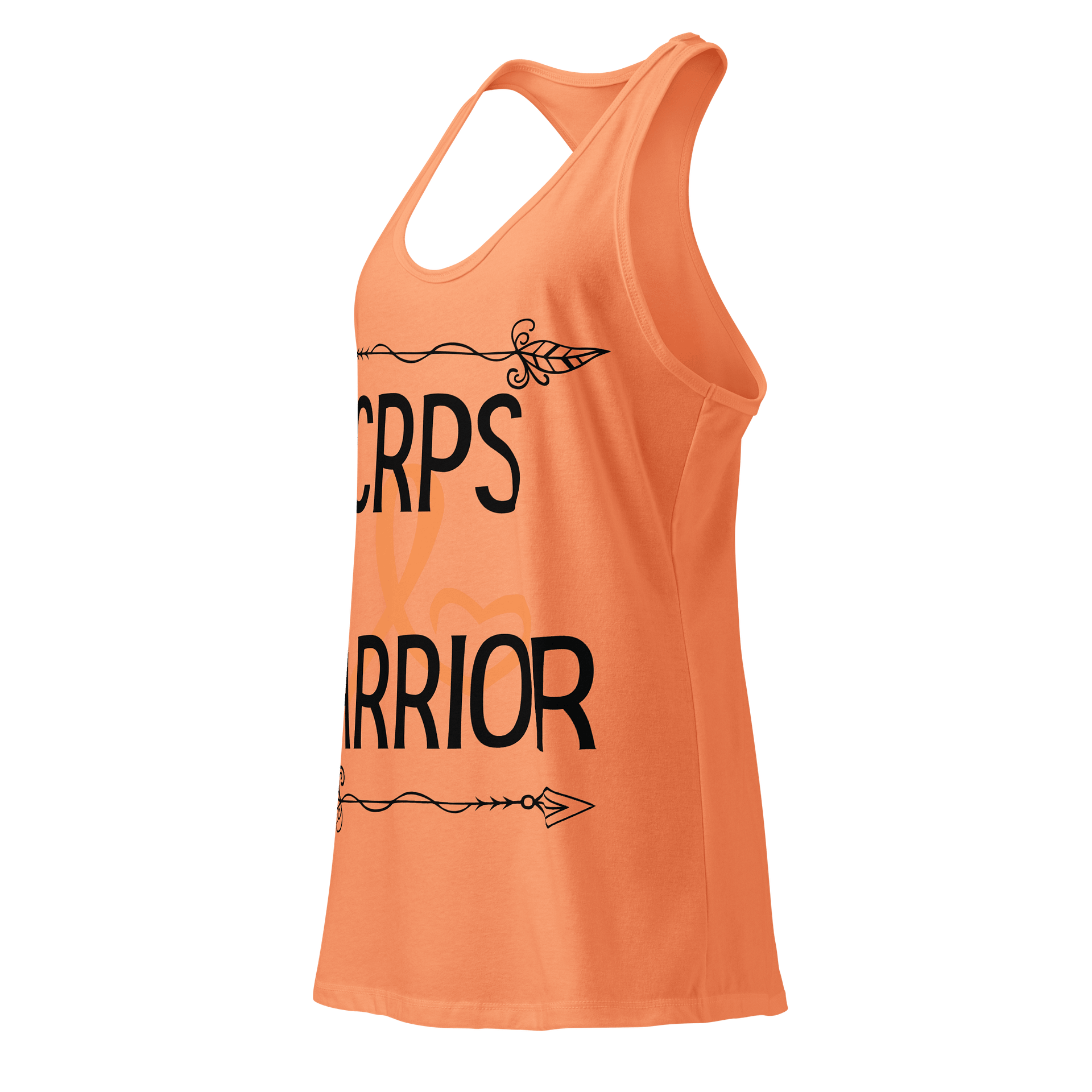 CRPS Warrior Racerback Tank top ORANGE EDITION product image (4)