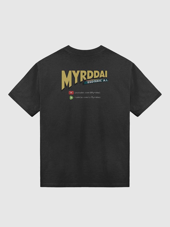 MYRDDAI: Esoteric A.I. Basic Oversized Tee with Back Logo product image (2)