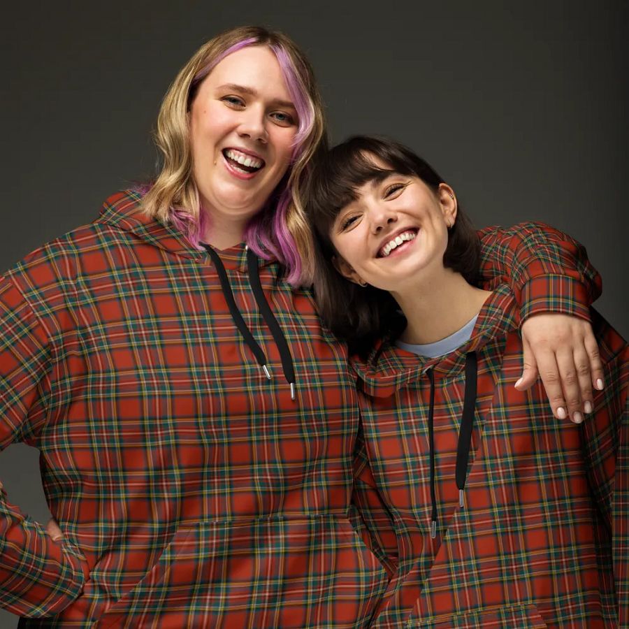 Royal Stewart Tartan Hoodie product image (3)