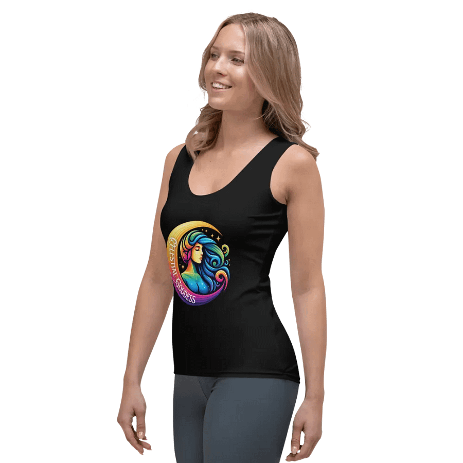 Celestial Crescent Moon Tank product image (3)