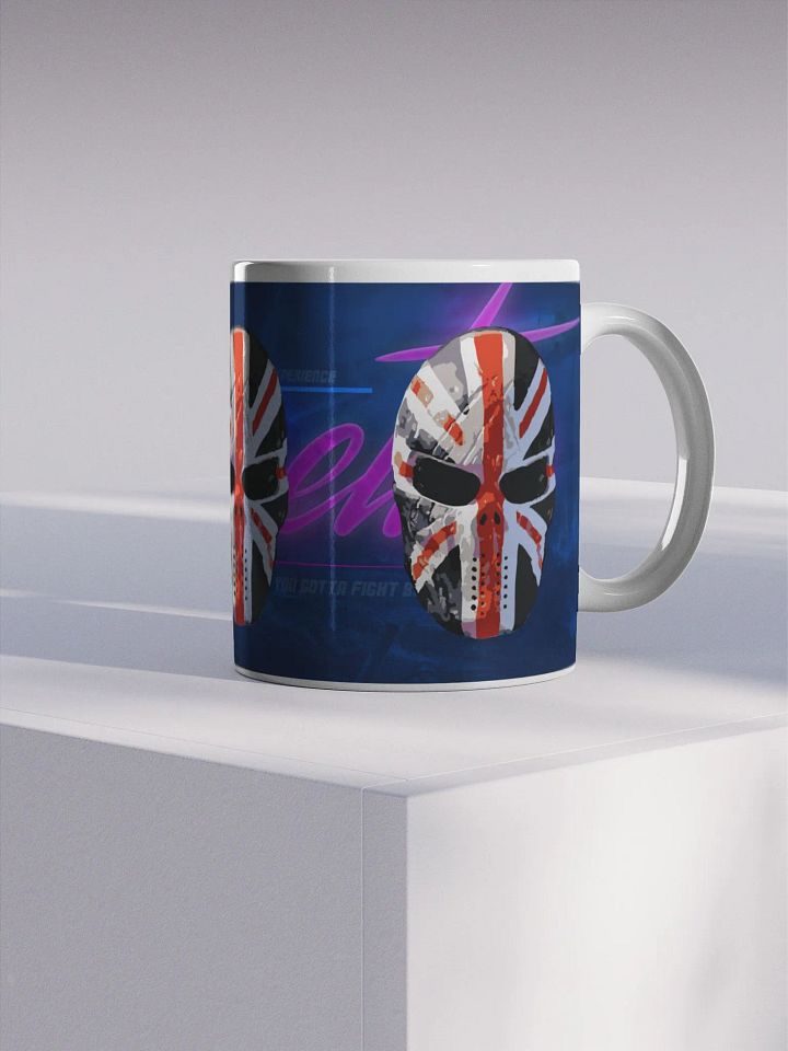 Quinnetic Logo with Larger Masks - Mug product image (1)