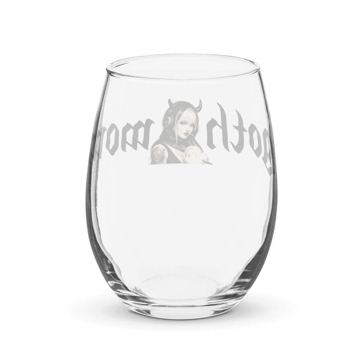 Gothmom wine glass product image (2)
