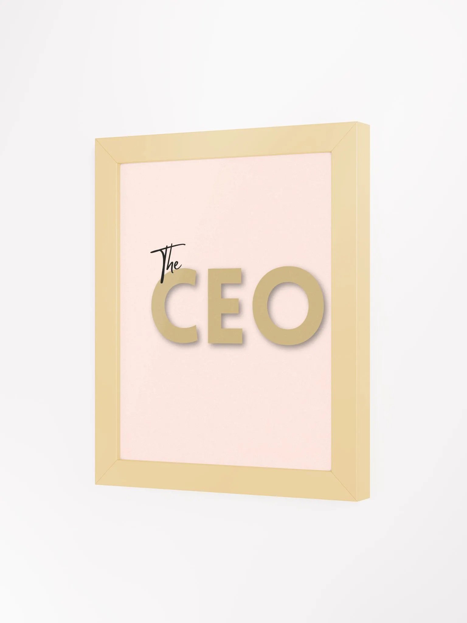 The CEO Wall Art - Blush product image (3)