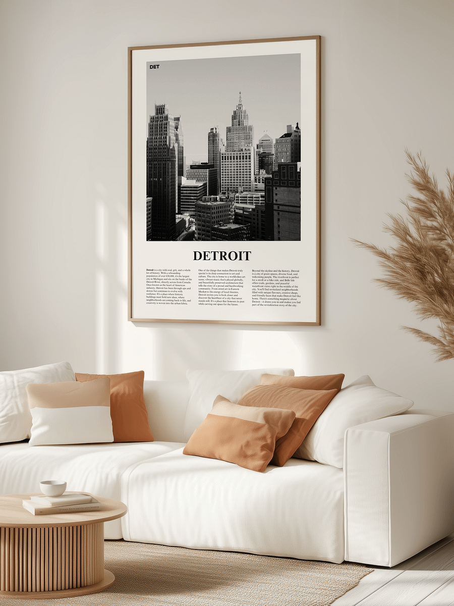 Detroit 02 Newspaper Poster product image (7)