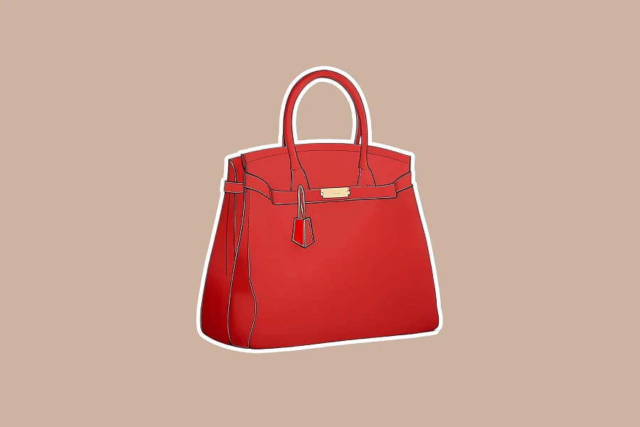 LUXURY BAGS - RED-ISH 12 CLIPART product image (4)