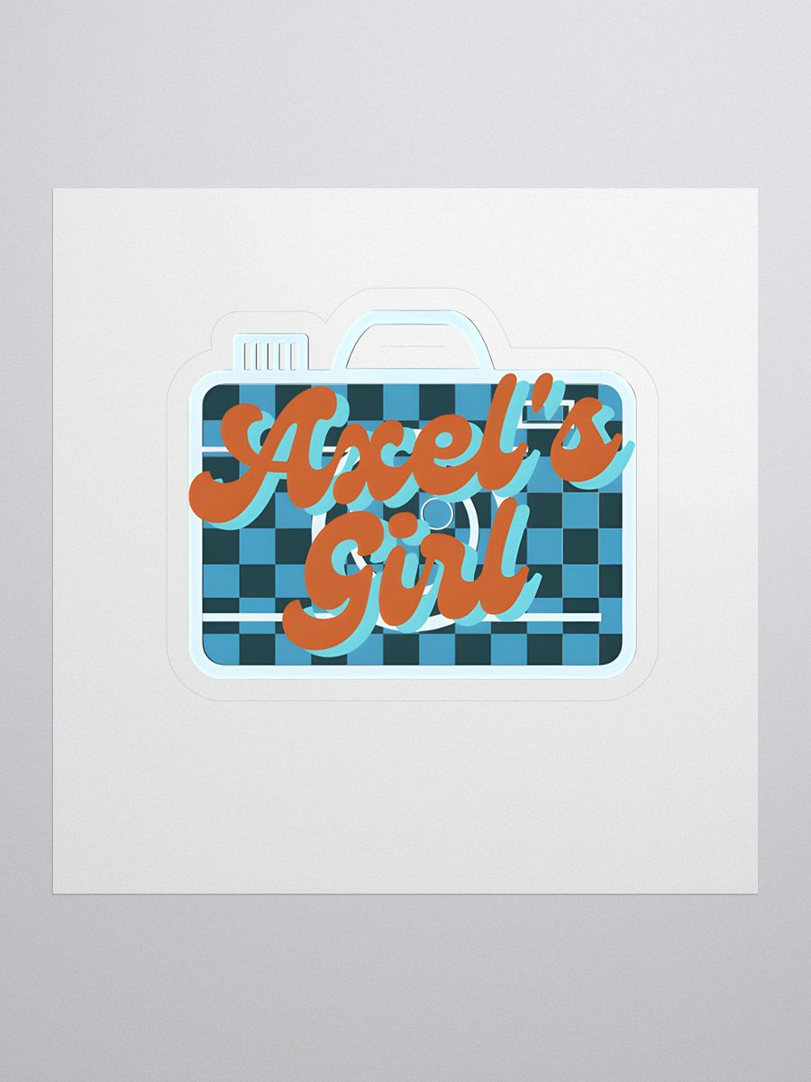 Axel's Girl Sticker product image (1)
